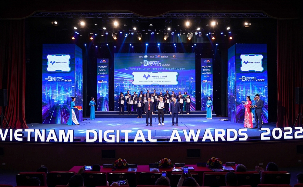 Meey Land thắng lớn tại Giải thưởng Chuyển đổi số Việt Nam - Vietnam Digital Awards 2022