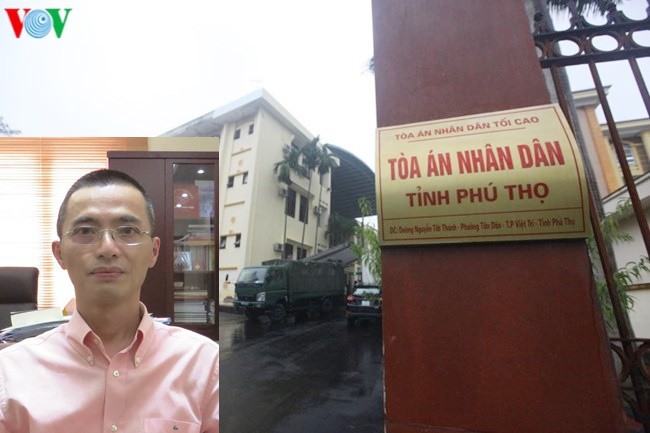 cuu bo truong truong minh tuan bi trieu tap den toa phu tho