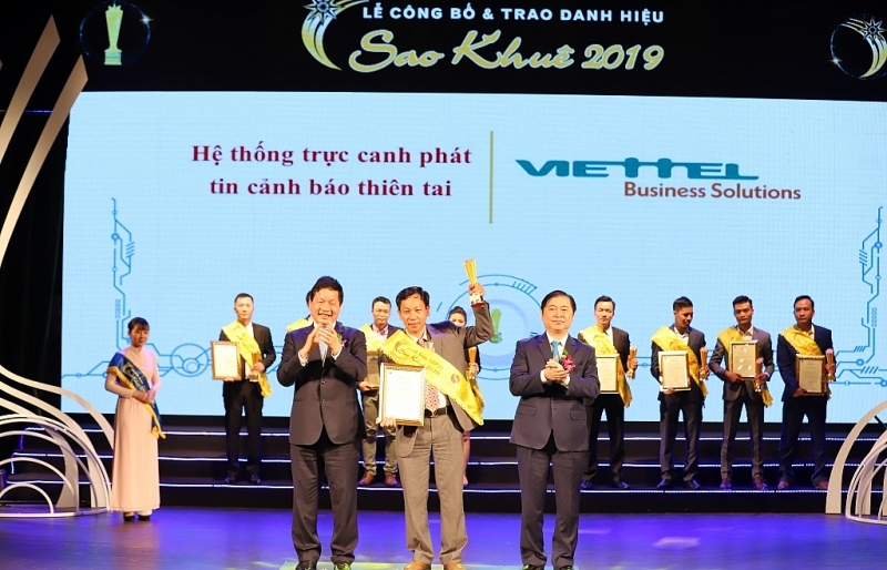 Viettel lập kỷ lục về số sản phẩm dịch vụ đạt giải thưởng Sao Khuê 2019