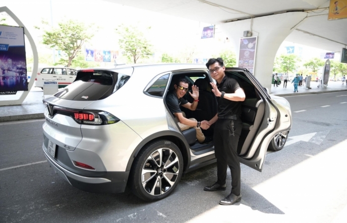 Gần 1.000 người lái thử xe điện VinFast tại VinFast IRONMAN 70.3 Việt Nam 2023