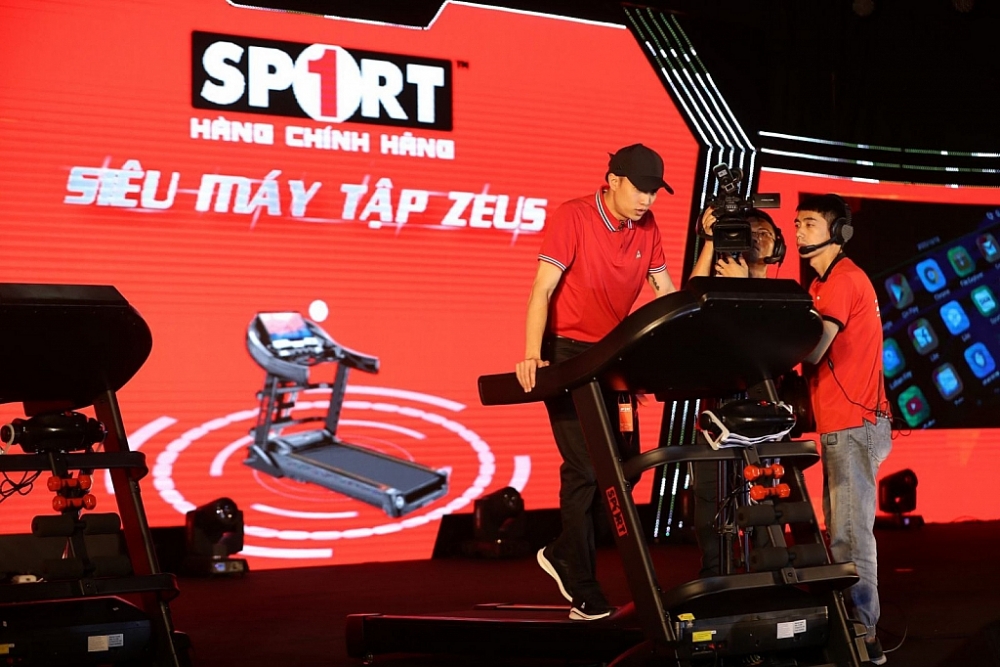 Công ty Thể thao Đức Trung ra mắt bộ đôi máy tập công nghệ số