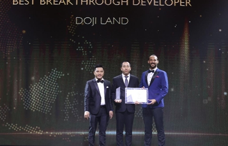 DOJI LAND được vinh danh Nhà phát triển bất động sản đột phá Đông Nam Á năm 2022