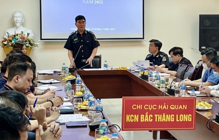 Hải quan KCN Bắc Thăng Long đối thoại với doanh nghiệp logistics trên địa bàn
