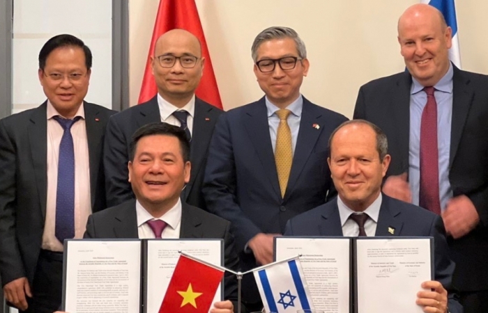 Kết thúc đàm phán Hiệp định thương mại tự do giữa Việt Nam-Israel