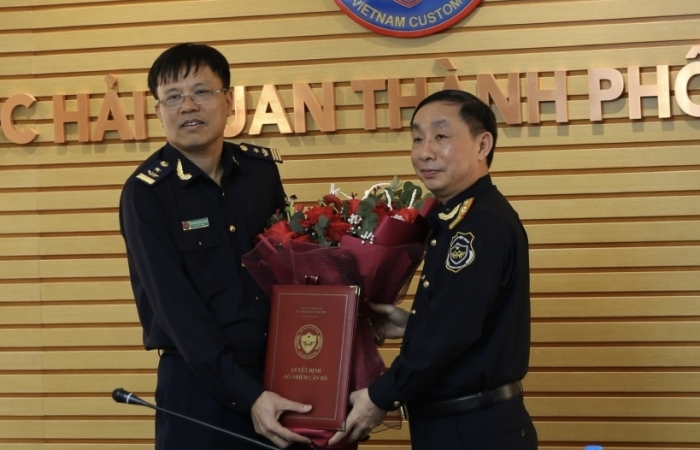Ông Nguyễn Mạnh Tuấn được bổ nhiệm làm Phó Cục trưởng Cục Hải quan Hà Nội