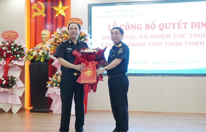 Ông Nguyễn Quang Thanh được bổ nhiệm làm Cục trưởng Cục Hải quan Thừa Thiên Huế
