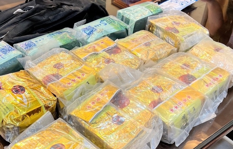 Hải quan Thanh Hóa phối hợp bắt giữ 14kg ma túy tổng hợp