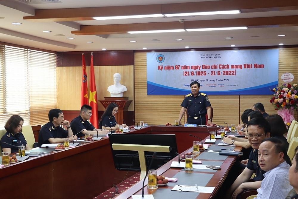Phó Tổng cục trưởng Nguyễn Văn Thọ phát biểu chỉ đạo. Ảnh: Quang Hùng