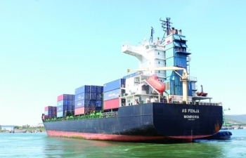 Đã có 9 chuyến tàu container quốc tế cập Cảng Tổng hợp quốc tế Nghi Sơn