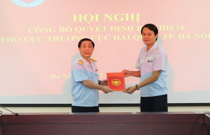 Cục Hải quan Hà Nội có tân phó cục trưởng