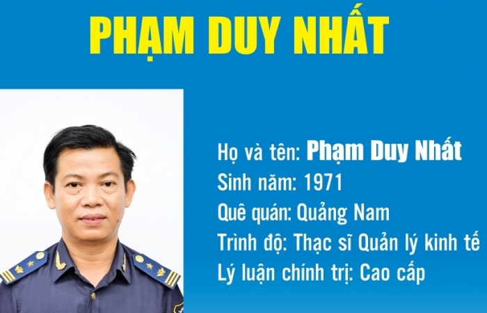 Infographics: Quá trình công tác của tân Phó Cục trưởng Cục Hải quan Đà Nẵng Phạm Duy Nhất