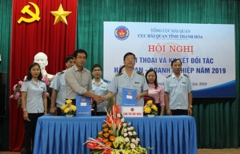 Hải quan Thanh Hóa ký kết đối tác với doanh nghiệp