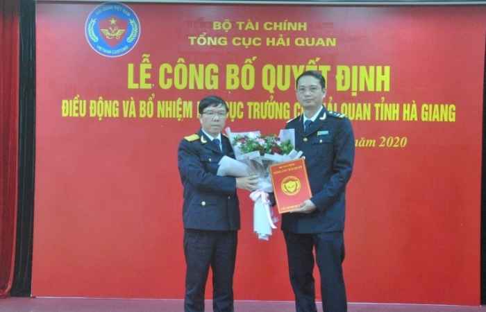 Bổ nhiệm tân Phó Cục trưởng Cục Hải quan Hà Giang