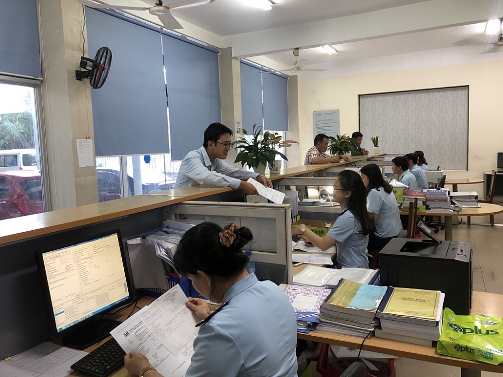 Hoạt động nghiệp vụ tại Chi cục Hải quan cửa khẩu cảng Đà Nẵng.