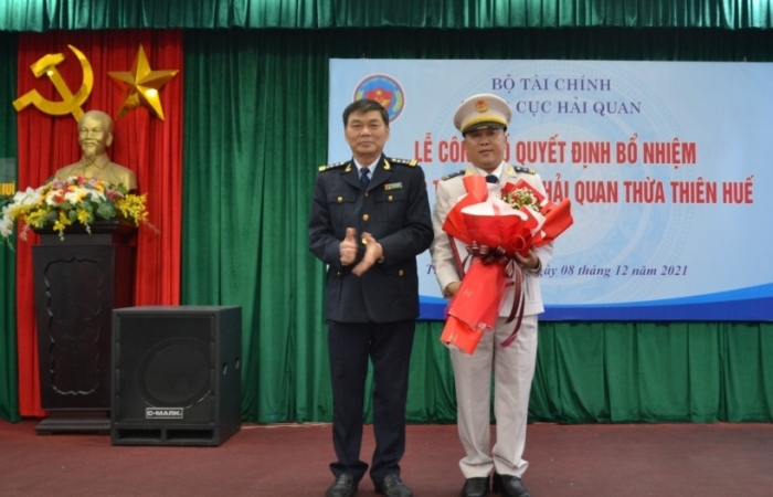 Ông Đỗ Hoàng Dương được bổ nhiệm làm Phó Cục trưởng Cục Hải quan Thừa Thiên Huế