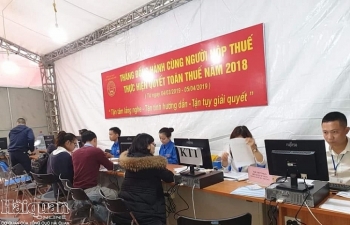 Hà Nội: Không ùn tắc trong ngày cuối cùng quyết toán thuế