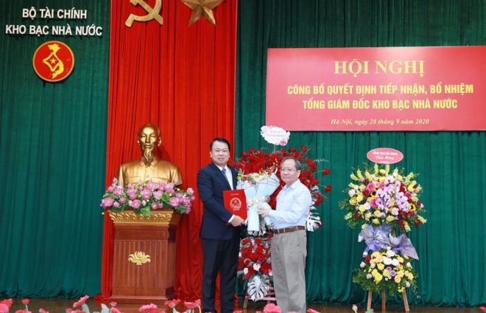 Ông Nguyễn Đức Chi được bổ nhiệm làm Tổng giám đốc Kho bạc Nhà nước