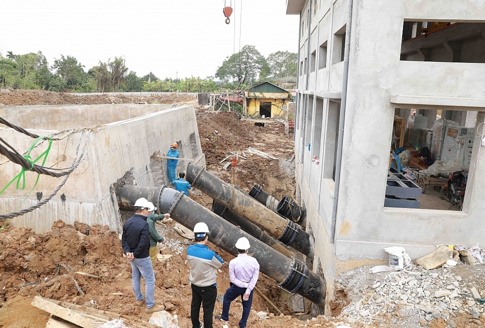 Dự án cải tạo nâng cấp hệ thống tưới trạm bơm Đông Sơn, huyện Chương Mỹ