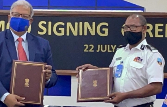 Hải quan Maldives và Ấn Độ ký kết Biên bản ghi nhớ nhằm thông quan nhanh hàng hóa