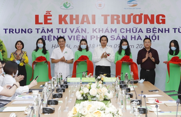 Bệnh viện Phụ sản Hà Nội khai trương Trung tâm Khám chữa bệnh từ xa