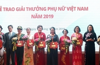 Trao Giải thưởng Phụ nữ Việt Nam năm 2019