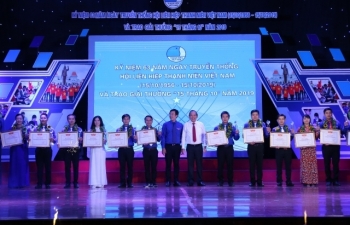 Trao Giải thưởng “15 tháng 10” cho thanh niên Việt Nam tiêu biểu