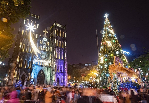 Hà Nội; Nhà thờ, cơ sở tôn giáo thực hiện nghiêm phòng chống Covid-19 dịp Giáng sinh, năm mới