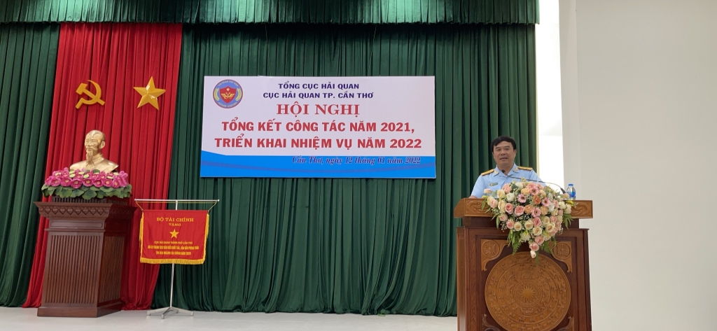Phó Tỗng cục trưởng Nguyễn Văn Thọ phát biểu chỉ đạo tại hội nghị