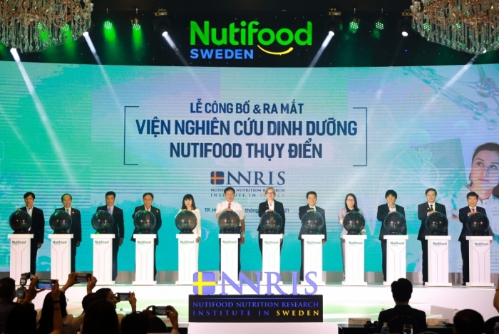 NutiFood ra mắt Viện Nghiên Cứu Dinh Dưỡng NutiFood Thuỵ Điển (NNRIS)