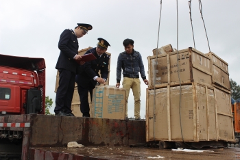 Hải quan Lạng Sơn nỗ lực thông quan hàng hóa dịp tết Kỷ Hợi
