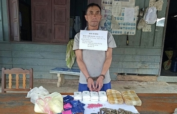 Biên phòng Thanh Hóa bắt giữ 12.000 viên ma túy tổng hợp