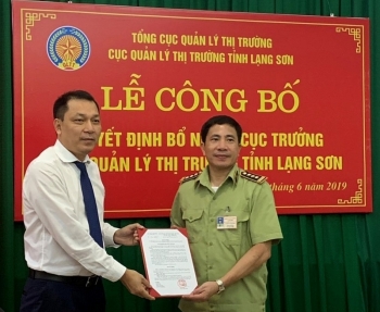 Ông Nguyễn Văn Trường được bổ nhiệm làm Cục trưởng Cục Quản lý thị trường Lạng Sơn