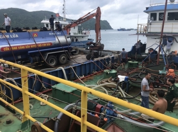 Phát hiện tàu Thiên Hải 09 chở trên 36.000 lít dầu DO trái phép