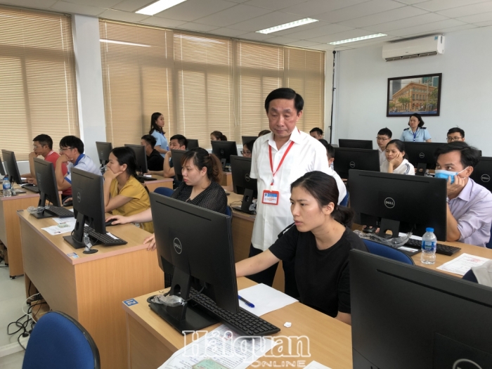 543 thí sinh tham gia kỳ thi cấp chứng chỉ nghiệp vụ khai hải quan