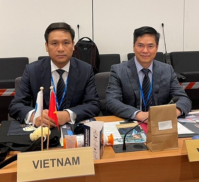 Đoàn Hải quan Việt Nam tham dự tại hội nghị. 
