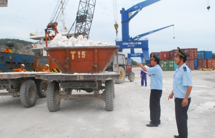 Hải quan Nghệ An: Mặt hàng khoáng sản xuất khẩu giảm tới 15 triệu USD