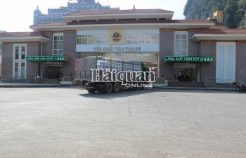 Chính thức khôi phục mua bán hàng cư dân biên giới qua cặp cửa khẩu Tân Thanh - Pò Chài 