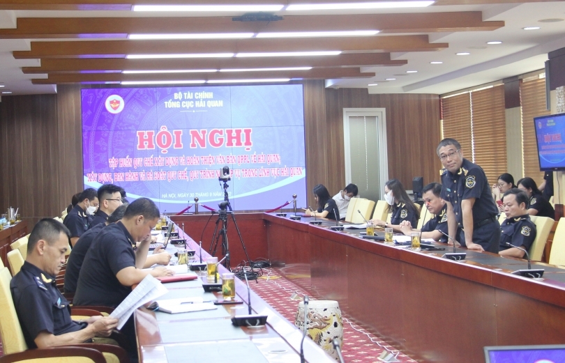 Tập huấn quy chế xây dựng và hoàn thiện văn bản quy phạm pháp luật về hải quan