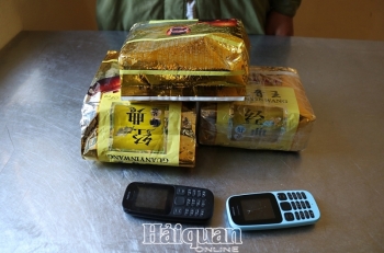 Biên phòng Nghệ An thu giữ 3 kg ma túy đá