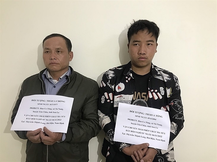 Đối tượng Thào A Chống và Thào A Tống. Ảnh: Minh Khôi