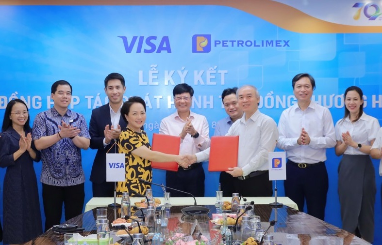 Petrolimex bắt tay Visa phát hành Thẻ đồng thương hiệu, thúc đẩy thanh toán số