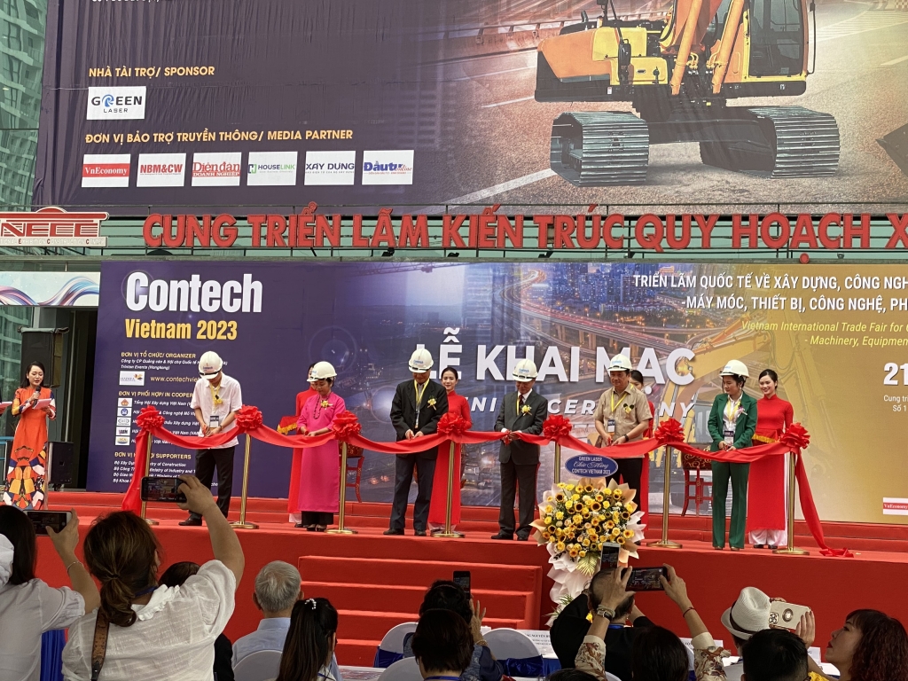 Contech Việt Nam 2023 mang đến những công nghệ xây dựng tiên tiến nhất trên thế giới