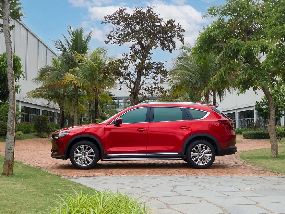 Thêm phiên bản, thêm công nghệ Mazda CX-8 mới chào thị trường với mức giá từ 1,079 tỷ đồng