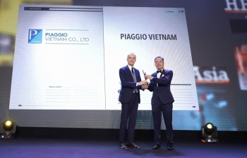Piaggio Việt Nam lọt top 51 công ty nhận Giải thưởng Nơi làm việc tốt nhất châu Á 2019
