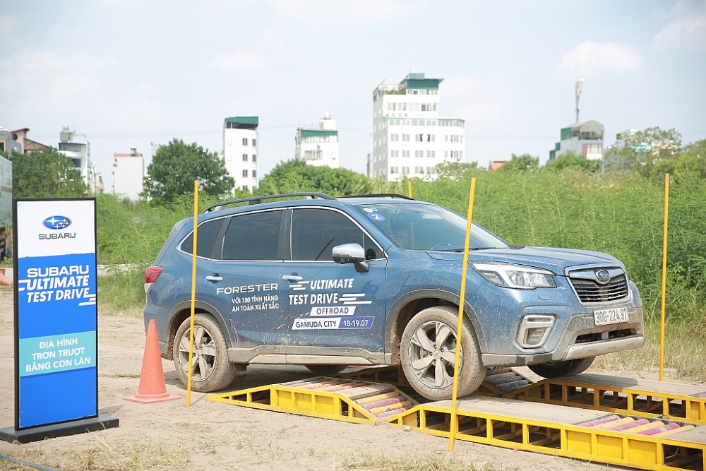 Subaru Ultimate Test Drive: Thách thức giới hạn subaru ultimate test drive thach thuc gioi han