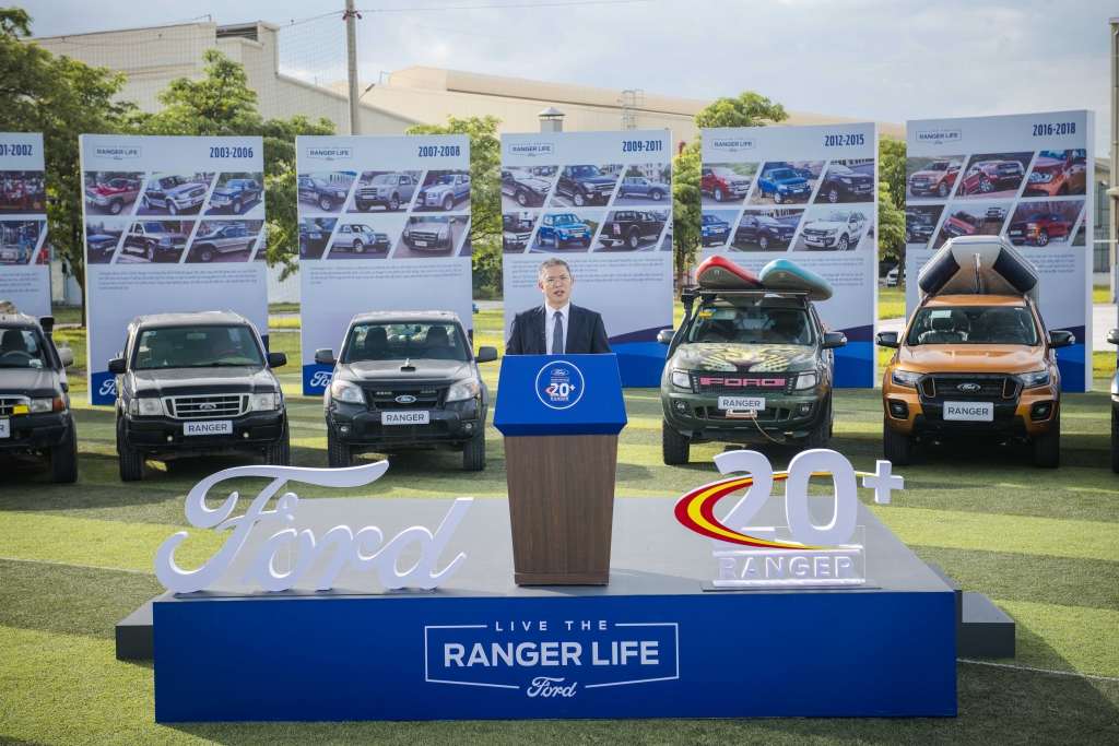 Ford Việt Nam xuất xưởng Ford Ranger đánh dấu mốc doanh số 100.000 xe