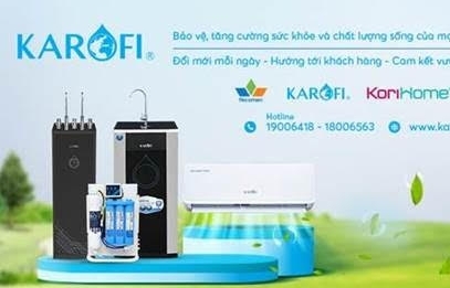 Karofi ra mắt máy lọc nước điều khiển bằng giọng nói lần đầu tiên tại Việt Nam
