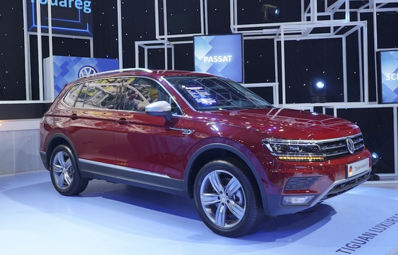 Volkswagen Tiguan Allspace Luxury S có giá 1,869 tỷ đồng