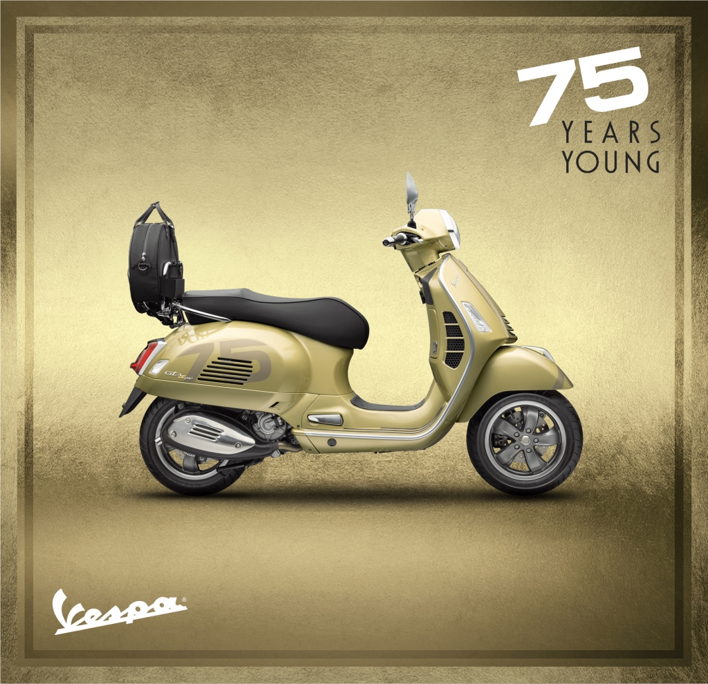 Kỷ niệm 75 năm thương hiệu Vespa, Piaggio Việt Nam tung phiên bản đặc biệt Kỷ niệm 75 năm thương hiệu Vespa, Piaggio Việt Nam tung phiên bản đặc biệt