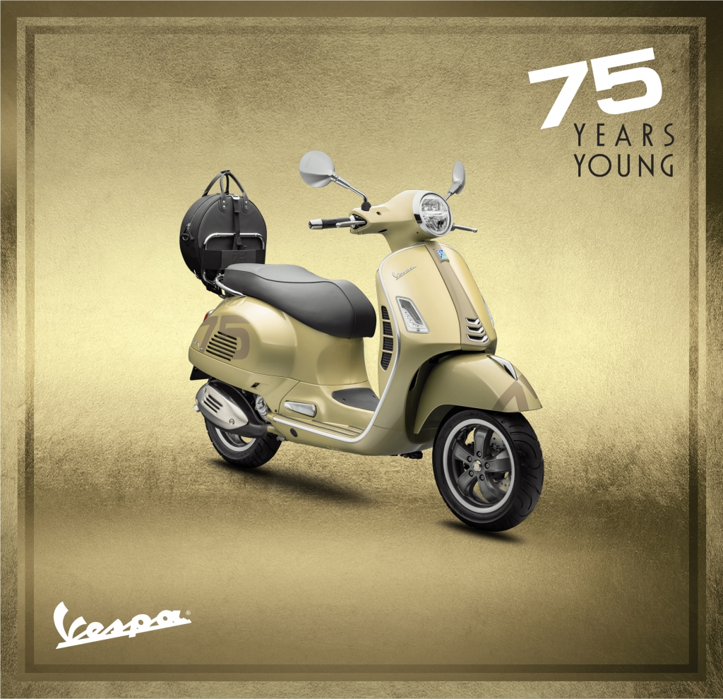 Kỷ niệm 75 năm thương hiệu Vespa, Piaggio Việt Nam tung phiên bản đặc biệt Kỷ niệm 75 năm thương hiệu Vespa, Piaggio Việt Nam tung phiên bản đặc biệt